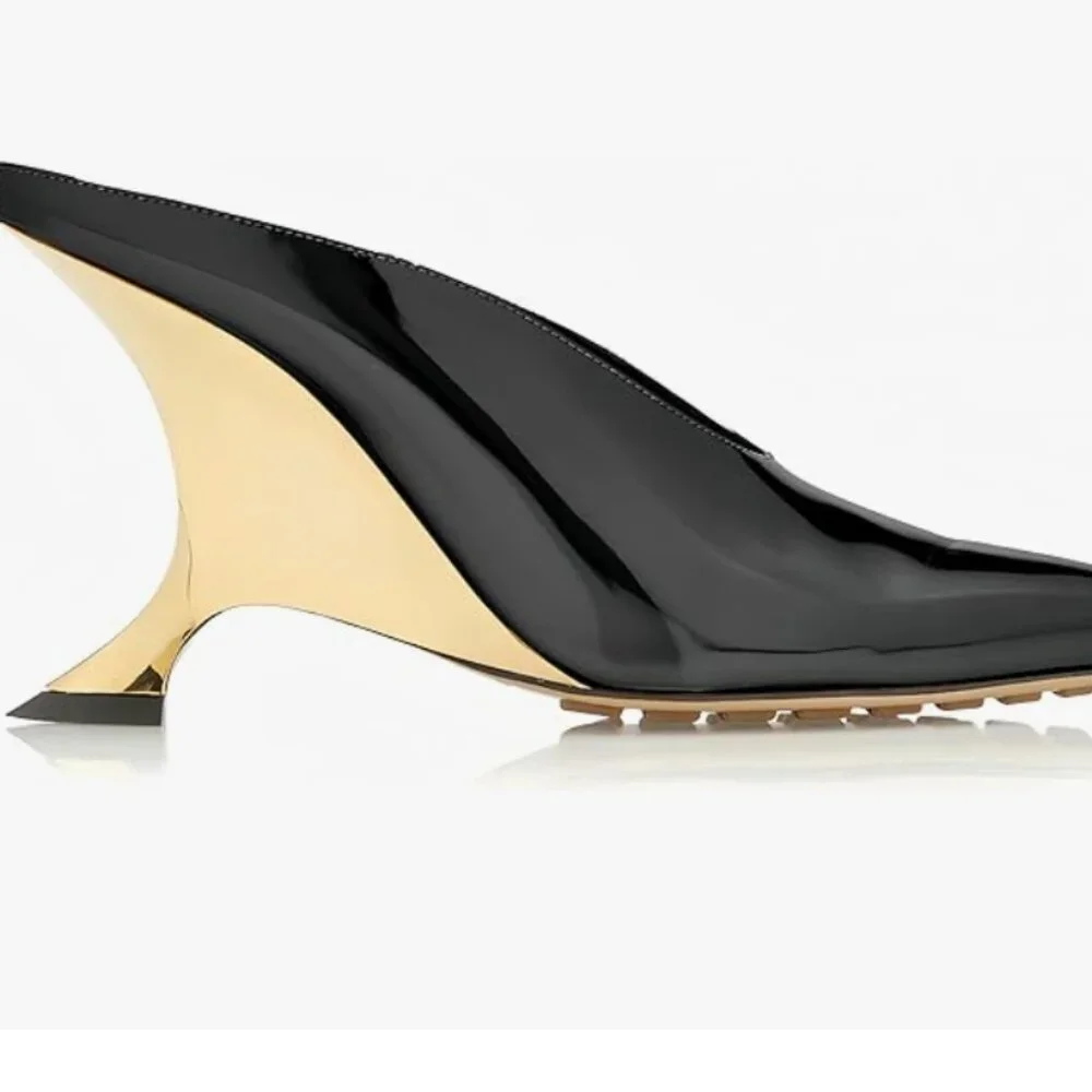 Leather Heels - Picture 3 of 5